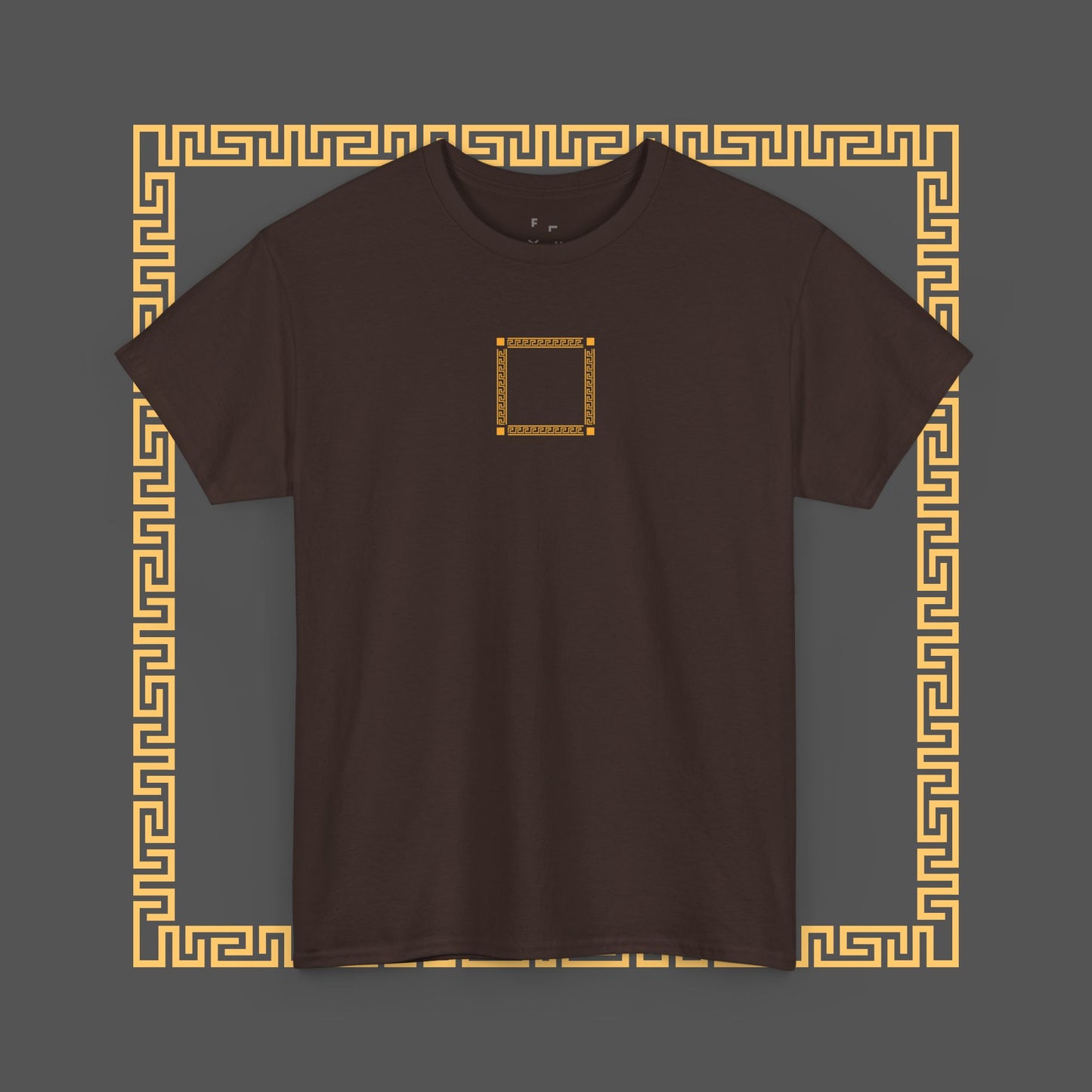 Premium Roman Gladiator Mythology Unique Spartan Soldier Key Pattern Inspired Cotton T-Shirt, Custom Design Gifts